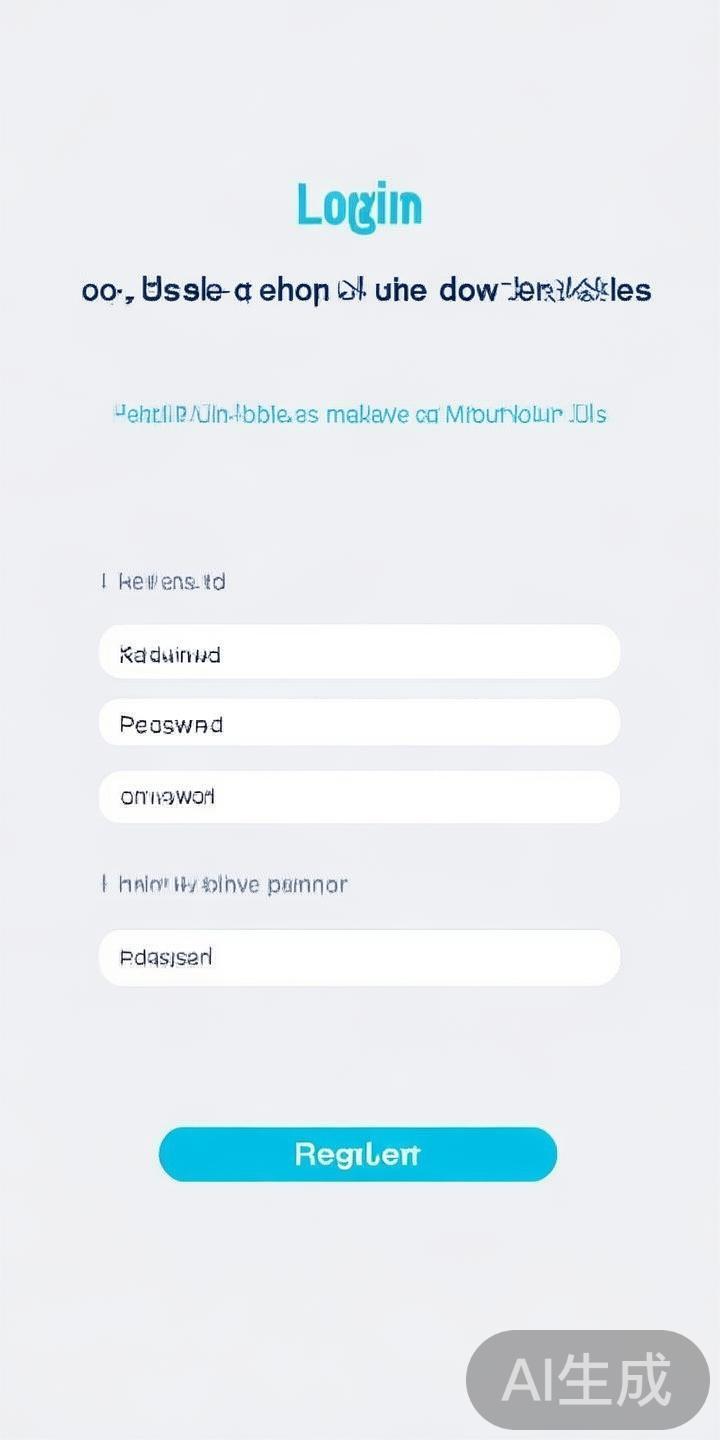 步骤二：输入账号信息
在登录界面，用户需填写注册