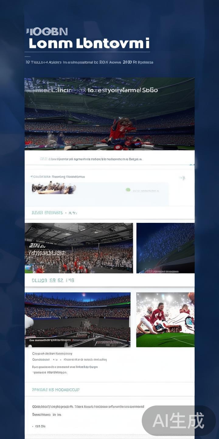 首先，用户在进入B体育平台后，映入眼帘的便是其清晰